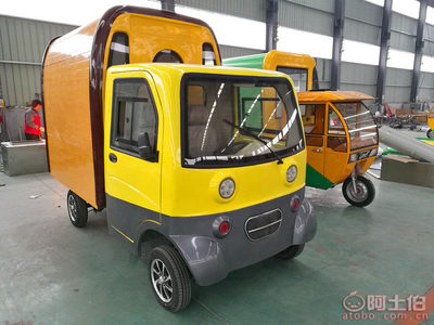 普天新款電動四輪房車美食車 移動創業的理想伙伴